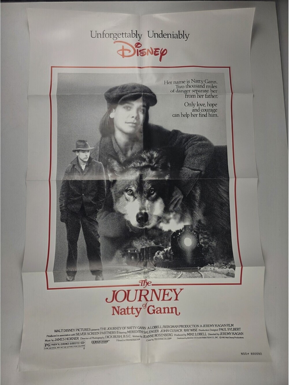THE JOURNEY OF NATTY GANN Original Movie Poster